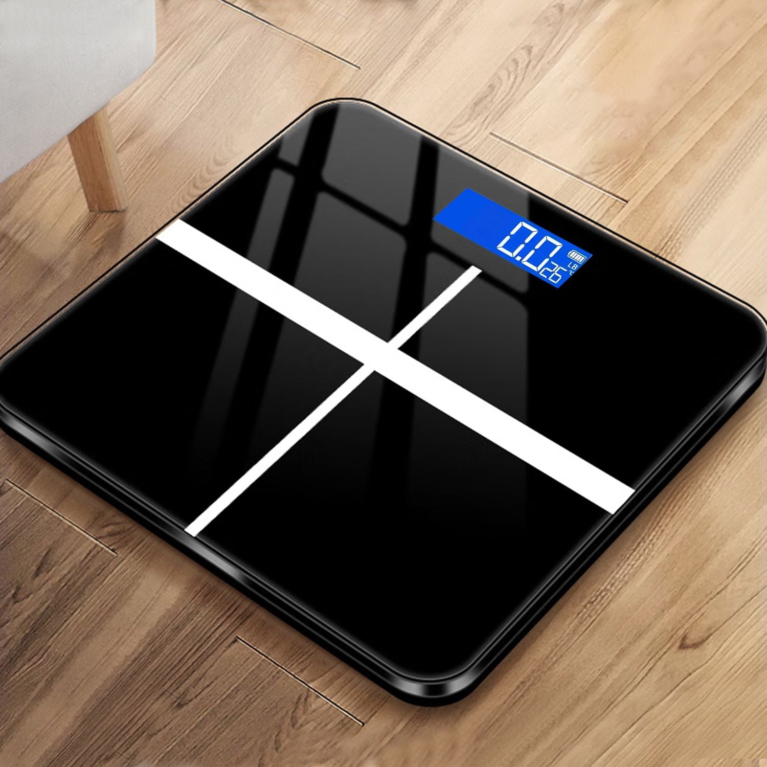 396-pound Weight Scale, Electronic Scale, Bathroom Scale, Personal Scale, High-precision Weight Scale, With LCD High-definition Display And Temperature Display (switchable KG/LB Units) Large Platform, Durable And Safe, Suitable For Various Scenarios