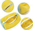 Washing Machine Shoe Laundry Bag Scratch Resistant Shoe Wash Pouch Prevent Deformation Home Use Yellow 2 Pcs Great Christmas Present