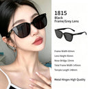 Timeless Black Frame Grey Lens Cat Eye Sunglasses UV400 Protection, Versatile No-Fuss All-Occasion Wear, for Christmas Gifting