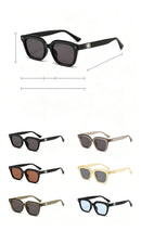 Earthy Olive Green Grey Lens Cat Eye Sunglasses UV400 Protection, Retro Utility Outdoor Casual Style, Nice Christmas Present