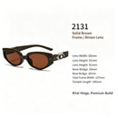 Warm Solid Coffee Lens Cat Eye Sunglasses UV400, Cozy Autumn Winter Casual Vibe, Suitable for Christmas Gifting