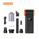 High‑Speed Brushless Mini Portable Turbo Fan, Handheld Wireless Outdoor Blower, Vacuum & Blowing 2‑in‑1 With 6000MA Battery, Halloween Camping Gift