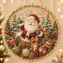 Four Seasons & Holiday Pearl Art DIY Hanging Wreath – 3D Sparkling Adult Craft Ornament with Spring, Summer, Autumn, Winter & Christmas Themes. Curated for Independent Stores. Perfect for Stress Relief, Home Decor & Gifting.[Pumpkin]