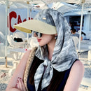 1pc Women's Wide Brim Neck Flap Sun Hat, Lightweight Breathable Shoulder Cover Sunshade Cap, Perfect for Summer Beach & Seaside(beige)