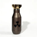 Creative Bomb Shaped Vacuum Tumbler, 500ml/16.91oz, 304 Inner & 201 Outer Stainless Steel, Vacuum Insulated 6-12H Hot/Cold, Leak-Proof Direct Drink, Hardcore Sci-Fi Trendy Item, Perfect Personality Gift!(golden)