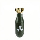 Creative Bomb Shaped Vacuum Tumbler, 500ml/16.91oz, 304 Inner & 201 Outer Stainless Steel, Vacuum Insulated 6-12H Hot/Cold, Leak-Proof Direct Drink, Hardcore Sci-Fi Trendy Item, Perfect Personality Gift!(green)