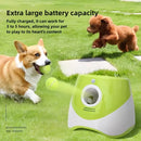 Automatic Pet Ball Launcher Toy with 3 Smart Launch Modes, Built-in Li-ion Battery & USB Charging, Long Battery Life, Indoor/Outdoor Use, Perfect Interactive Training Toy for Small and Medium Dogs（orange)