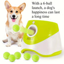 Automatic Pet Ball Launcher Toy with 3 Smart Launch Modes, Built-in Li-ion Battery & USB Charging, Long Battery Life, Indoor/Outdoor Use, Perfect Interactive Training Toy for Small and Medium Dogs（orange)