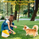 Automatic Pet Ball Launcher Toy with 3 Smart Launch Modes, Built-in Li-ion Battery & USB Charging, Long Battery Life, Indoor/Outdoor Use, Perfect Interactive Training Toy for Small and Medium Dogs(Light green)