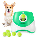 Automatic Pet Ball Launcher Toy with 3 Smart Launch Modes, Built-in Li-ion Battery & USB Charging, Long Battery Life, Indoor/Outdoor Use, Perfect Interactive Training Toy for Small and Medium Dogs.(blue)