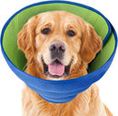 Soft Breathable Dog Cone Collar, Adjustable Pet Recovery E‑Collar for Small Dogs & Cats, Anti‑Licking Wound Protection Elizabethan Collar, Size S
