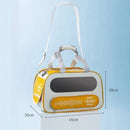 Large‑Capacity Pet Travel Carrier Bag, Portable Breathable Cat Dog Carrier, Crossbody Pet Handbag for Travel Car Trips, Pet Transport Bag 45×30×28cm