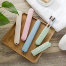 4 Pcs Travel Toothbrush Case Hard Shell Plastic Cover for Camping Home