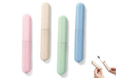 4 Pcs Travel Toothbrush Case Hard Shell Plastic Cover for Camping Home