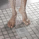 Stainless Steel Square Drain Cover Leaf Guard 15x15cm for Floor Drain - 1 Pack