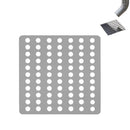 Stainless Steel Square Drain Cover Leaf Guard 15x15cm for Floor Drain - 2 Pack
