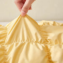 Fluffy Pillow Breathable Cute Pineapple Puff Pillow for Bedroom Sofa - Yellow