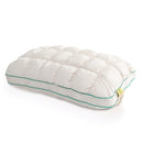 Fluffy Pillow Breathable Cute Pineapple Puff Pillow for Bedroom Sofa - White
