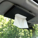 2 Pack Car Tissue Holder Universal for Visor PU Leather Tissue Box and Mask Holder