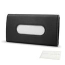 2 Pack Car Tissue Holder Universal for Visor PU Leather Tissue Box and Mask Holder