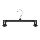 12 PCS 360 Degree Rotating Clothes Hangers with Adjustable Clips for Pants Skirts