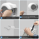 Double Line Retractable Clothesline Wall Mounted Laundry Drying Rack 15m