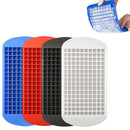 4 Pack Silicone Mini Ice Cube Trays 1cm Crushed Ice Maker Stackable Mold