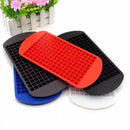 4 Pack Silicone Mini Ice Cube Trays 1cm Crushed Ice Maker Stackable Mold