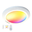 Rechargeable Motion Sensor RGB Ceiling Light with Remote - 4000mAh Lithium Battery
