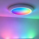 Rechargeable Motion Sensor RGB Ceiling Light with Remote - 4000mAh Lithium Battery