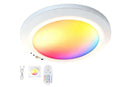 Rechargeable Motion Sensor RGB Ceiling Light with Remote - 5000mAh Lithium Battery