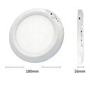 Rechargeable Motion Sensor RGB Ceiling Light with Remote - 7000mAh Lithium Battery