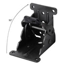 4Pcs 90 Degree Self Locking Folding Hinge for Tables Chairs and Workbenches - Black