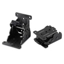 4Pcs 90 Degree Self Locking Folding Hinge for Tables Chairs and Workbenches - Black