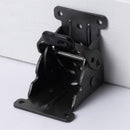 4Pcs 90 Degree Self Locking Folding Hinge for Tables Chairs and Workbenches - Black