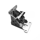 4Pcs 90 Degree Self Locking Folding Hinge for Tables Chairs and Workbenches - Silver