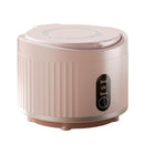 Portable Rechargeable Ultrasonic Retainer Cleaner with 3 Modes for Dentures Aligner Jewelry - Pink