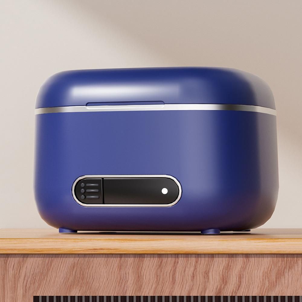 Portable Retainer Cleaner Dental Appliance Cleaning Machine USB Rechargeable - Blue