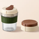 Portable Cold Brew Coffee Cup With Ice Tray Summer Drink Travel Mug