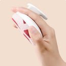 Hand‑held Bath Scrubber Labor‑Saving Exfoliating Body Brush With 2 Replaceable Pads