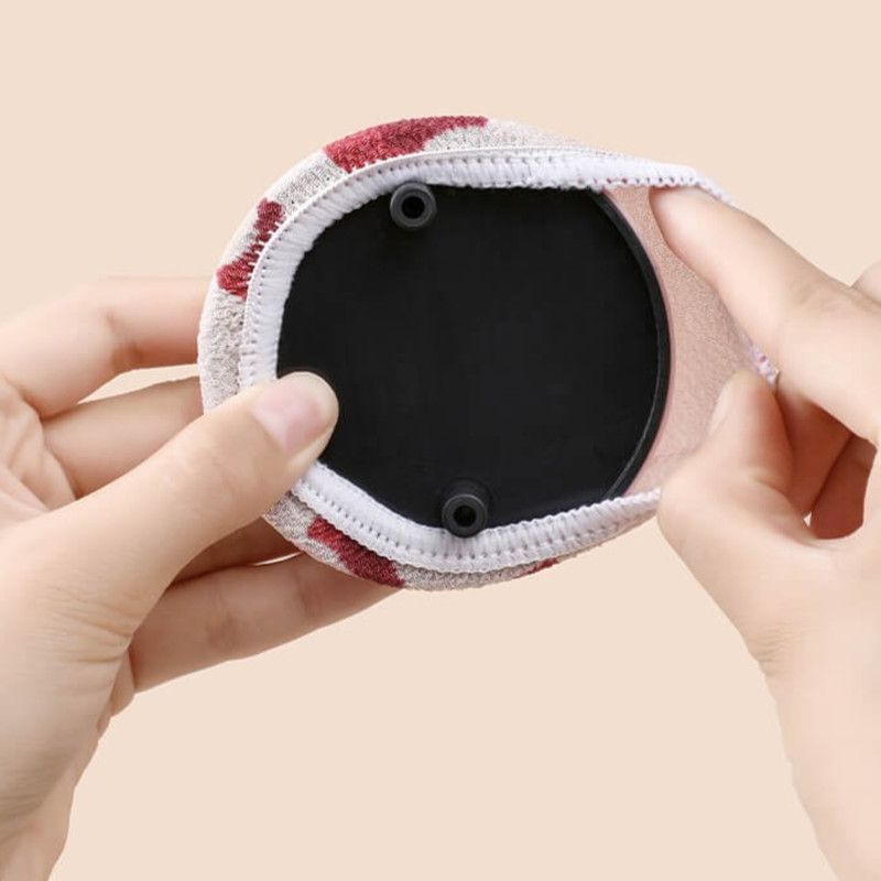 Hand‑held Bath Scrubber Labor‑Saving Exfoliating Body Brush With 2 Replaceable Pads