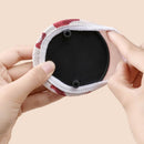 Hand‑held Bath Scrubber Labor‑Saving Exfoliating Body Brush With 2 Replaceable Pads