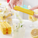 French Fries Shape Magnetic Long Ice Cube Tray Set Household Stackable Ice Mold