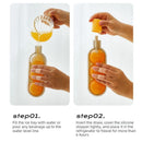 Ice Mold with Straw: 2-in-1 Popsicle & Sphere Ice Cube Maker—Green