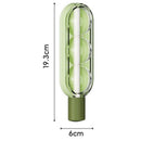 Ice Mold with Straw: 2-in-1 Popsicle & Sphere Ice Cube Maker—Green