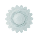 Sunflower Silicone Floor Drain Mat, Anti-Odor, Insect-Proof Sewer Sealing Cover—Blue