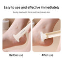 2-Piece Home Foot Pedicure Set, Dead Skin and Callus Shaver, Heel File and Remover—Blue