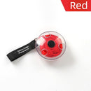 Portable Multifunctional Round Foldable Shopping Bag-red