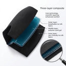 Gel Ice Face Mask - Black, 8mm Double-Sided Gel