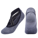 Women's Grip Yoga Socks Non Slip Pilates Socks Combed Cotton Ballet Dance Fitness Exercise Socks One Size 35-40